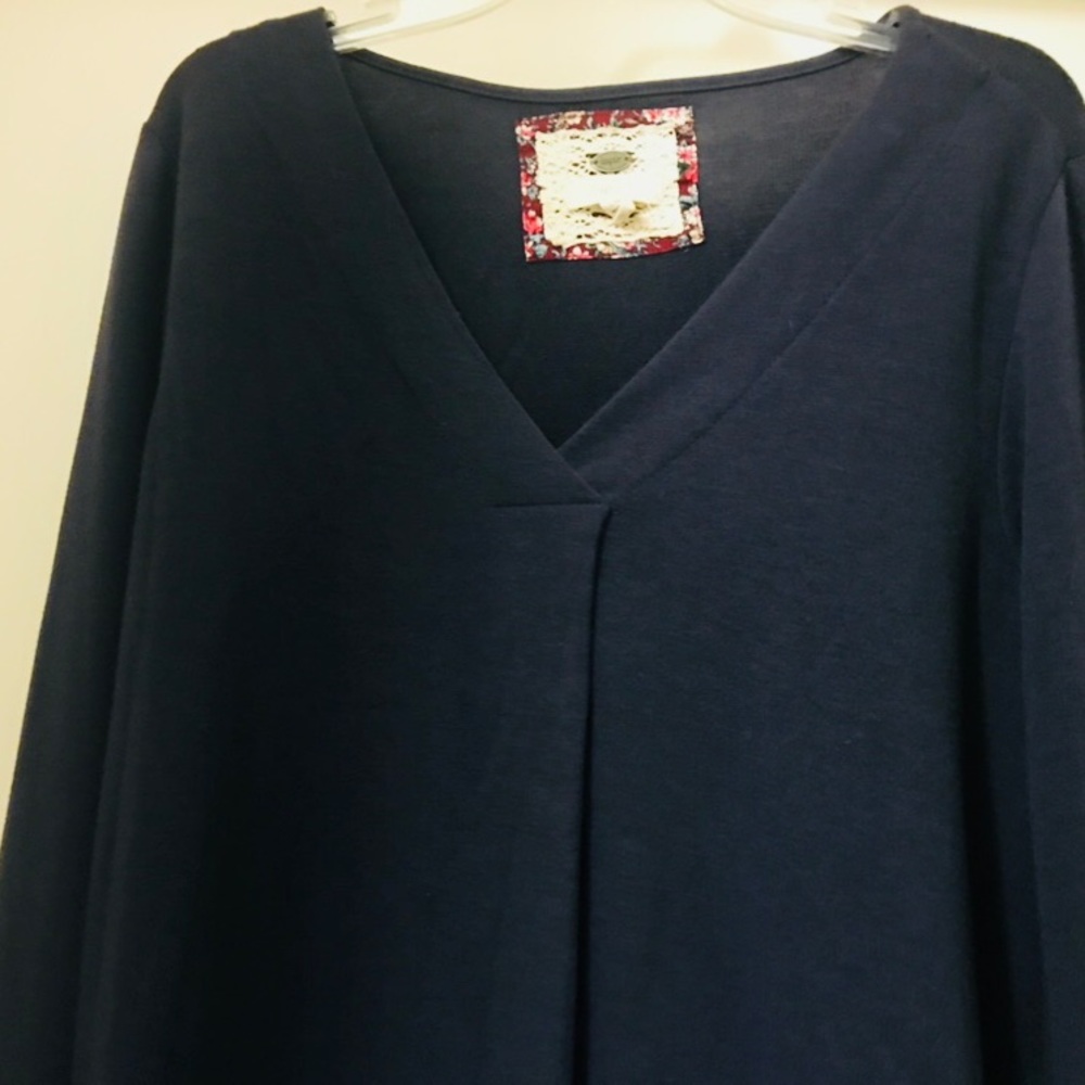 Soft Cupio Blush V-Neck Blouse